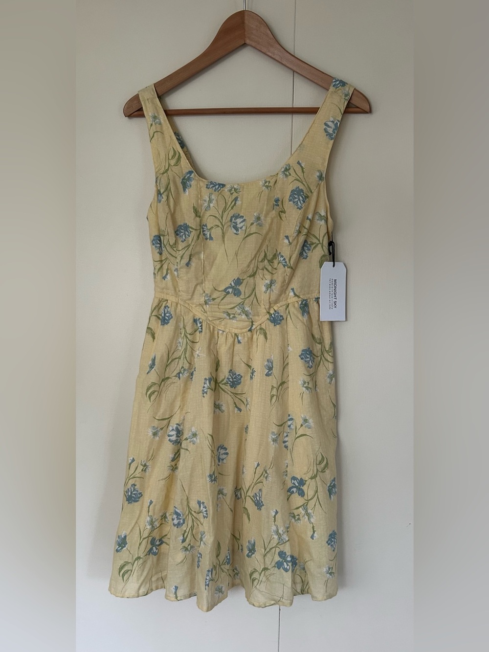 Floral Yellow Sundress